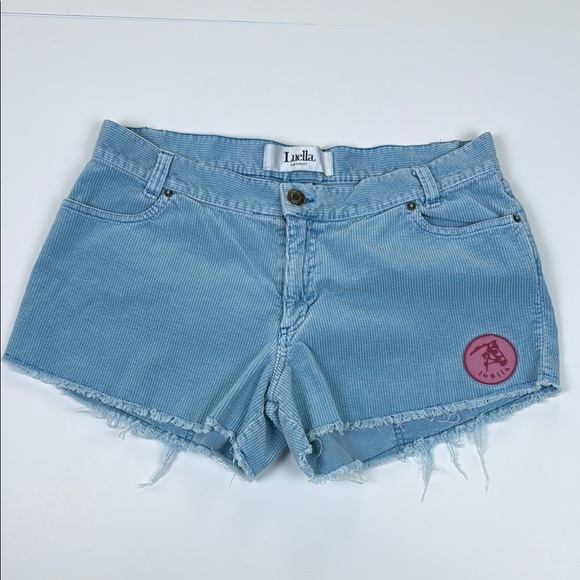 Luella for Target corduroy Shorts with Frayed Hem. Size 15 Juniors - Picture 1 of 6